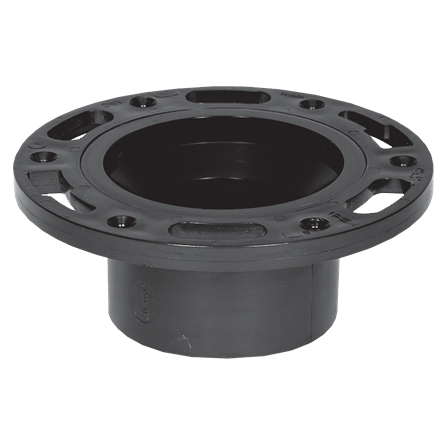 ABS-DWV Adjustable Closet Flange 