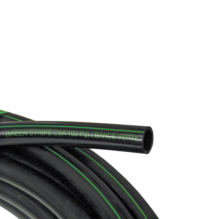Polyethylene Green Stripe® CSA 100 psi pipe