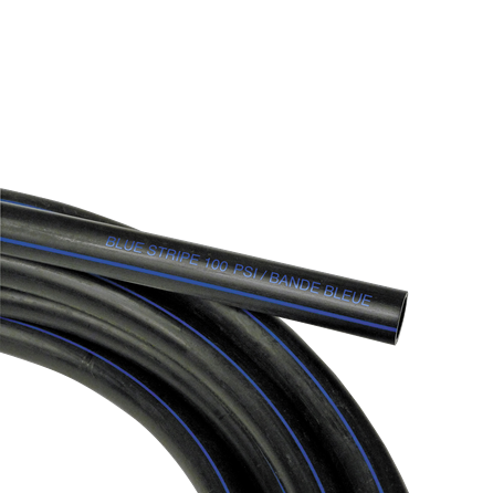 Polyethylene Blue Stripe® Standard 100 psi pipe