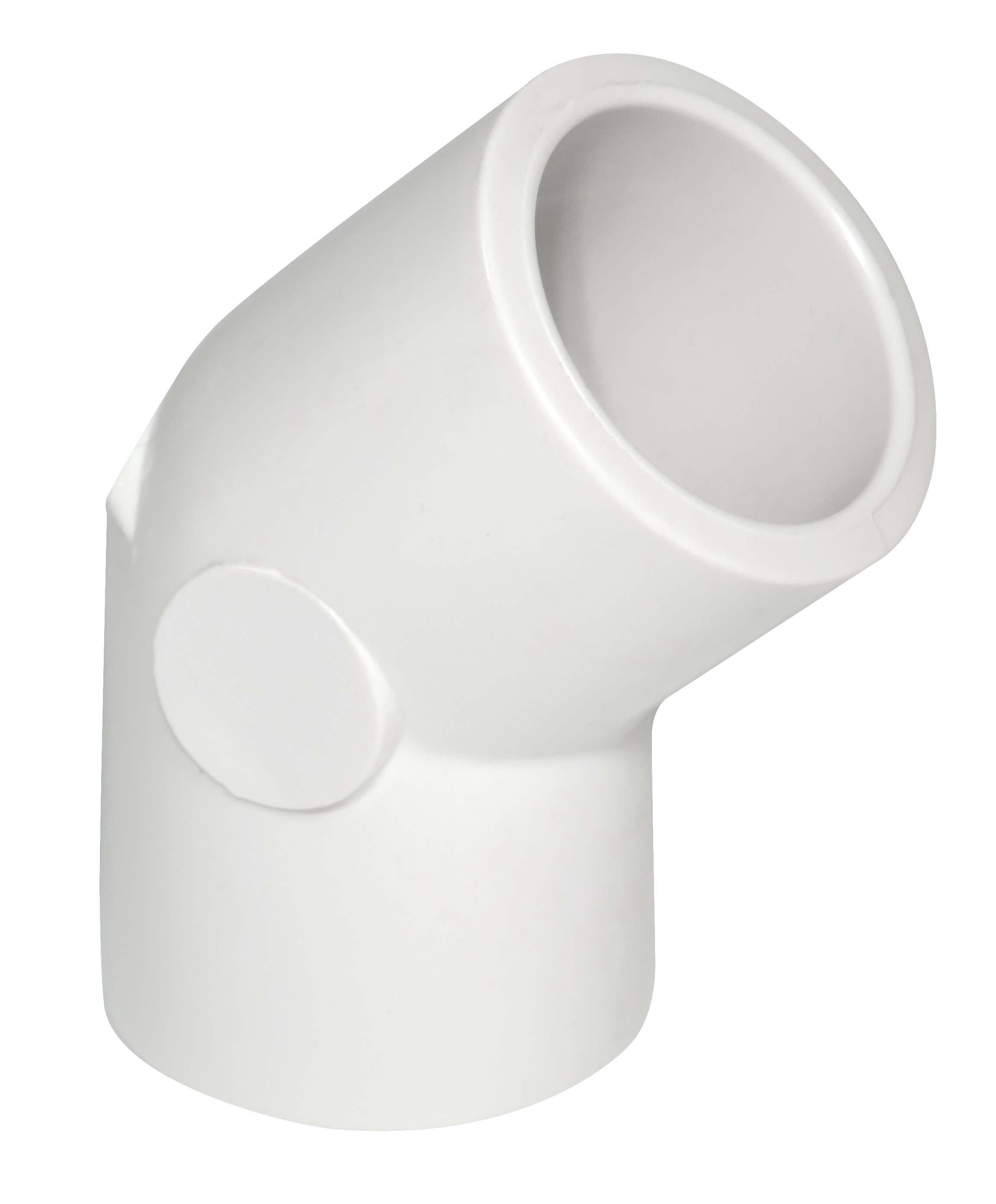 PVC Sch 40 45° Elbow